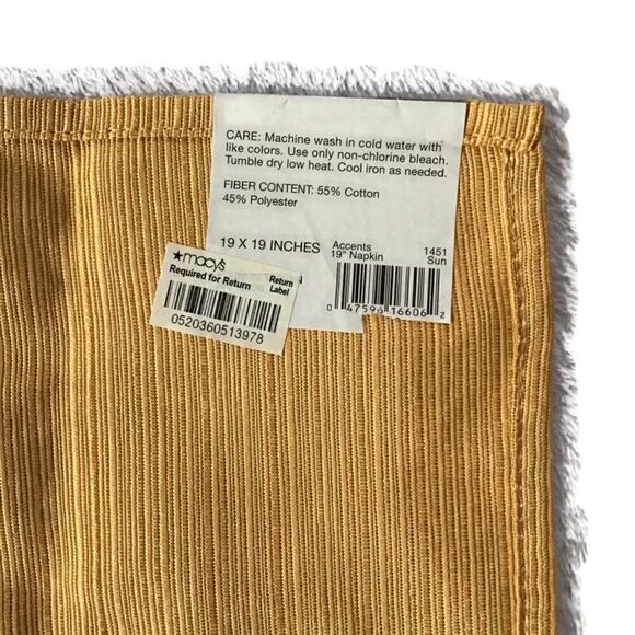 Napkin Accents Fabric Napkins Set of 2 - Picture 6 of 6